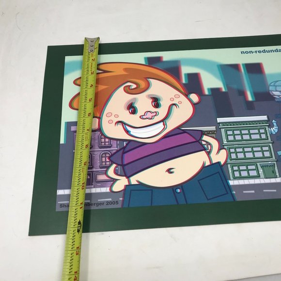 Digital Art - Sean Amberger - Set of 3 - 3-D Art Prints 18" x 12" w 3-D Glasses - Picture 9 of 16